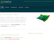 Tablet Screenshot of cubecut.com